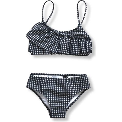 Gingham Bikini Set Multi Andorine Swim Maisonette