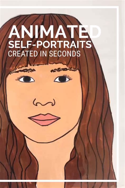 Animated Self Portrait Created In Seconds Video Self Portrait Art