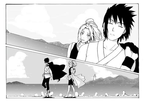Haruno Sakura And Uchiha Sasuke Naruto And 1 More Drawn By Alicekei