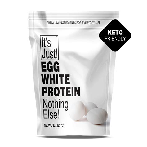 It S Just Egg White Protein Powder Dried Egg Whites Protein