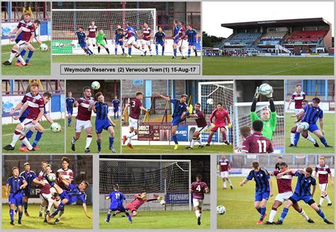 Verwood Town Football Club Standard Collage Display Page