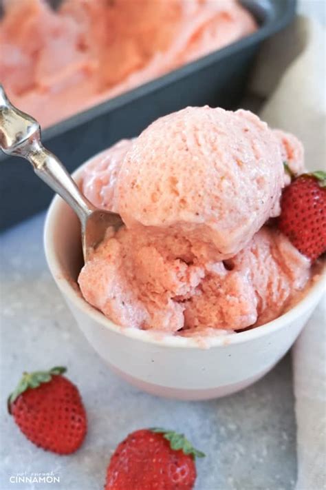 Easy Healthy Strawberry Banana Ice Cream Recipe No Machine Step By
