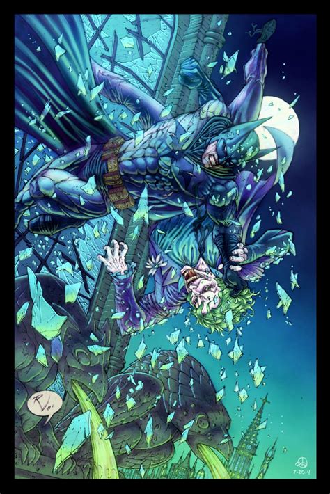 Batman Vs Joker Collaboration With Rudy Vasquez By