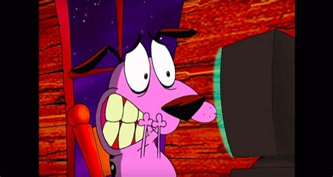 ‘courage The Cowardly Dog Is The Only Horror I Can Stomach The Dot
