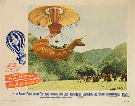 Five Weeks In A Balloon 1962 Us Scene Card Posteritati Movie Poster