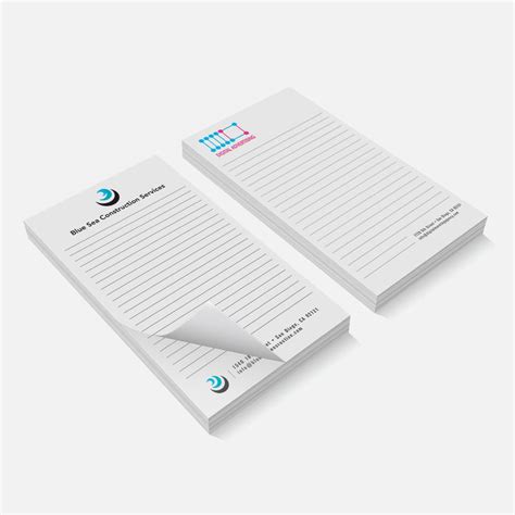 Your Personalized Logo Page Notepad Custom Logo Notepads For Your