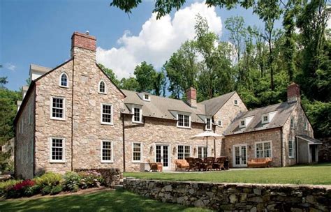 The English Style Stone House Is A Work Of Art And Craftsmanship