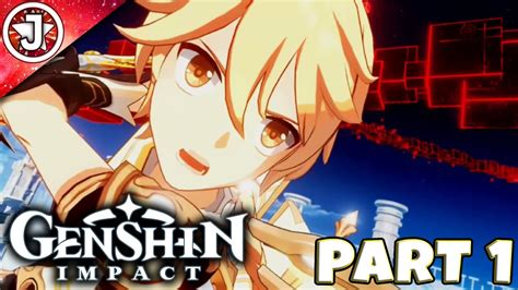 Genshin Impact Ps4 Gameplay Prologue Aether Story Youtube