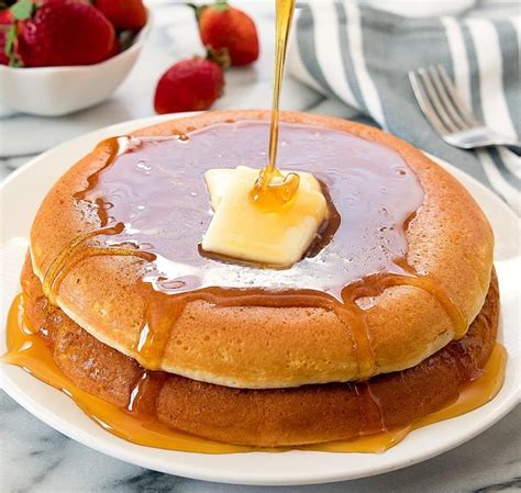 The best desserts from japanese cuisine. Giant Souffle Pancakes (Japanese-Style Pancakes) - Kirbie ...