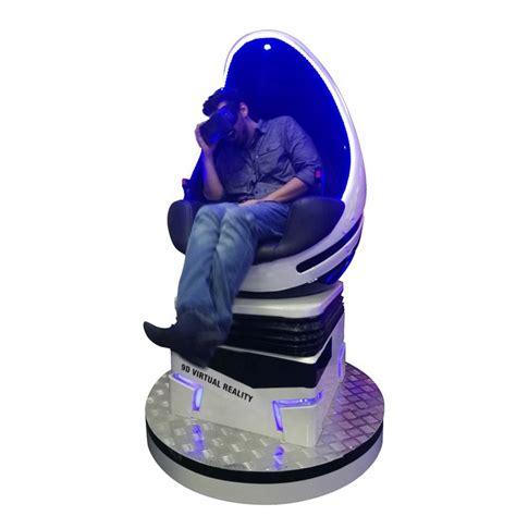 100100185cm 9d Egg Vr Cinema 3d Virtual Reality Glass With 1 Seat Egg Chair