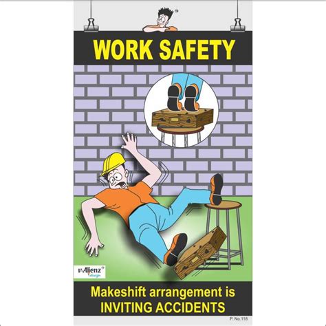 First aid box sign sticker hindi amazon in office products. Height Work Safety Posters In Hindi - HSE Images & Videos Gallery