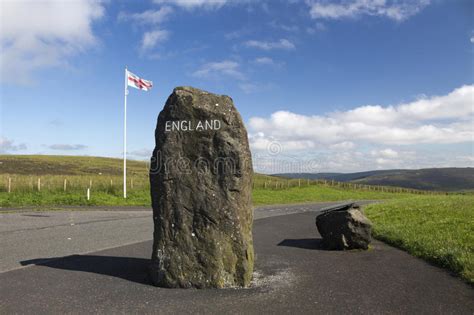 Die begegnung zwischen england und schottland in der übersicht. England-Schottland-Grenze, Die Anglo-schottische Grenze ...