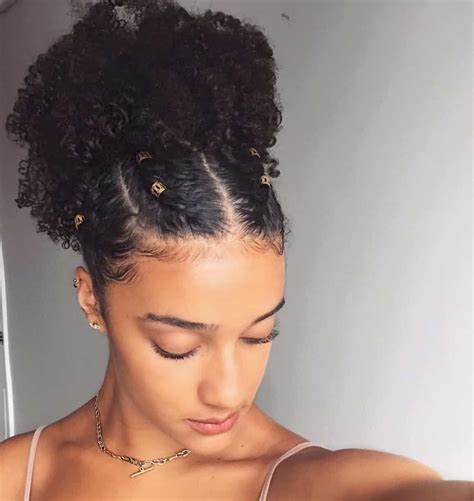 How To Do Natural Hair Bun Guide And Style Ideas Thrivenaija In