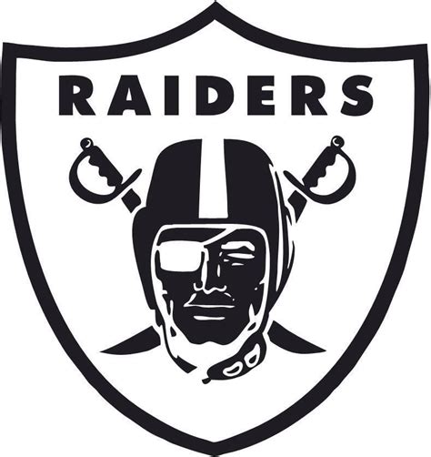 Nfl Oakland Raiders Car Or Truck Window Vinyl Sticker Raiders Emblem