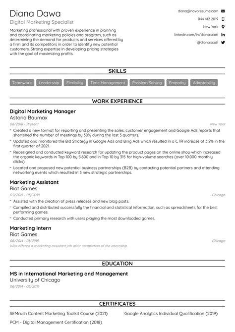 Ats Friendly Resume Template In Resume Template Resume Cv Template