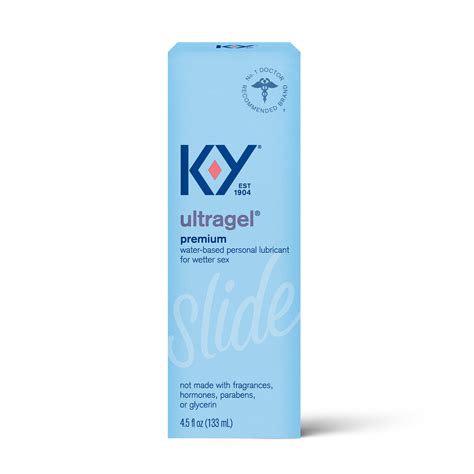 K Y Ultragel Lube Personal Lubricant Water Based Formula Safe To Use With Silicone Toys For