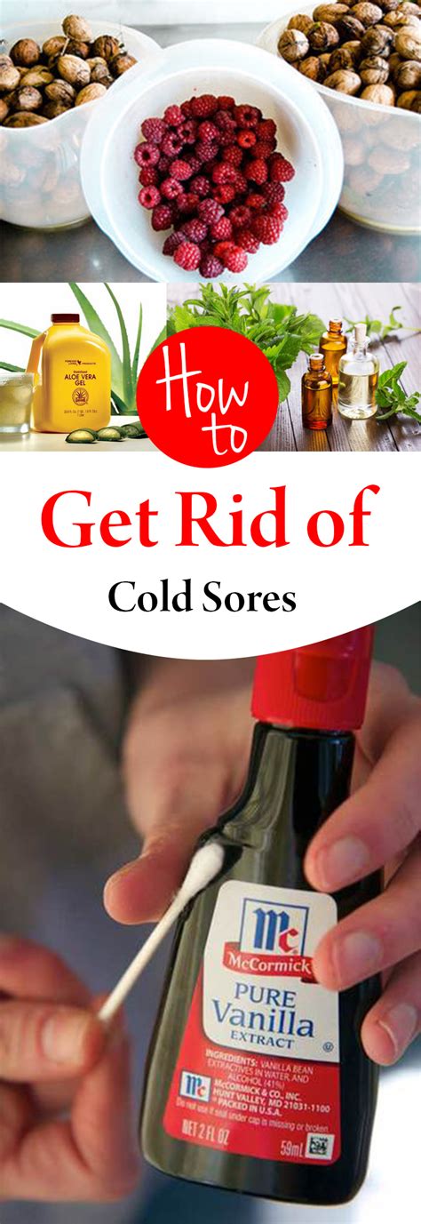 Aug 27, 2018 · while it's best not to pop a cold sore, there are other things you can do to speed up the healing process. How to Get Rid of Cold Sores - Wrapped in Rust