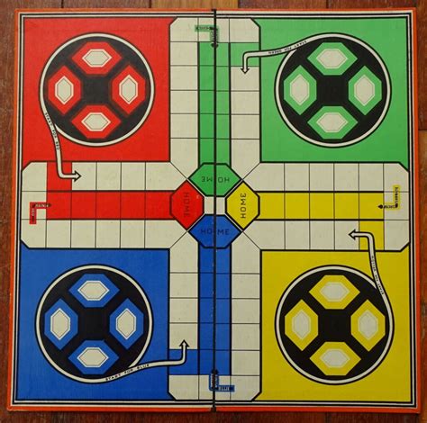 1920s Ludo Board Game By Welbeck British Manufacture Tomsk3000
