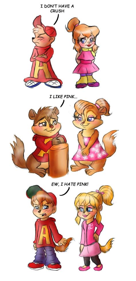 Evolution Of Alvin S And Brittany S Relationship By Loveless Nights On Deviantart Alvin And