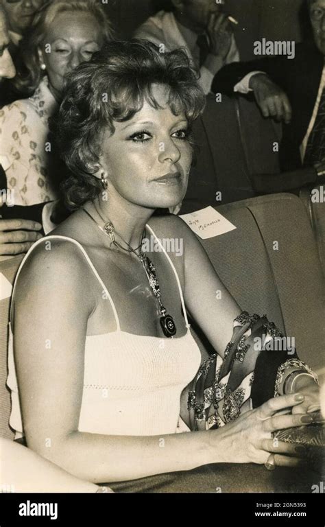 Italian Film Actress Lisa Gastoni Italy 1970s Stock Photo Alamy