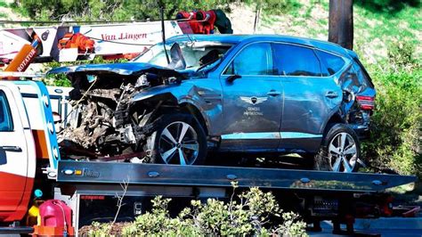 La Sheriffs Report Finally Reveals The Cause Of Tiger Woods Car
