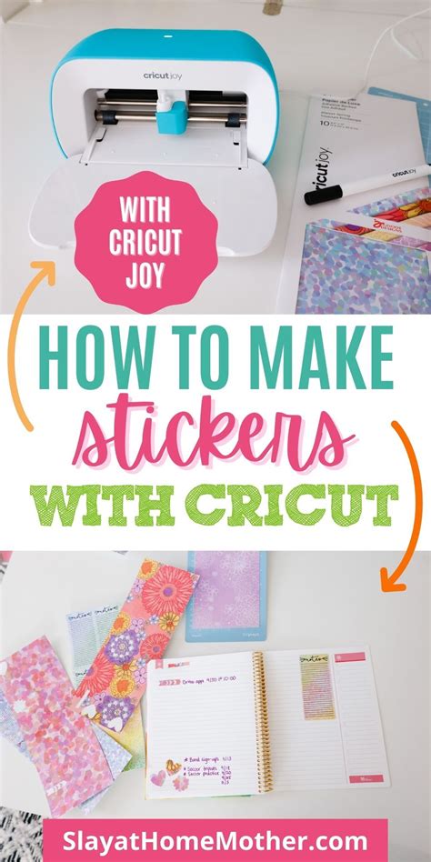 Learn How To Make Stickers With Your Cricut Joy Without Using The
