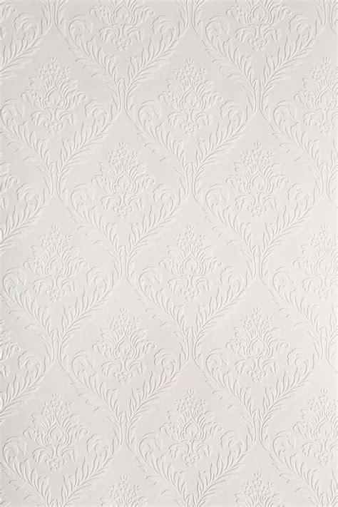 Graham And Brown Damask Paintable Wallpaper Wallpaper And Tiles