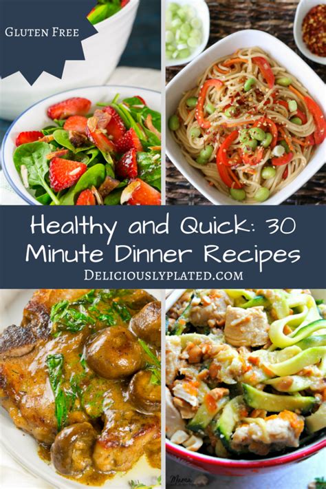 Healthy And Quick Minute Meals Deliciously Plated