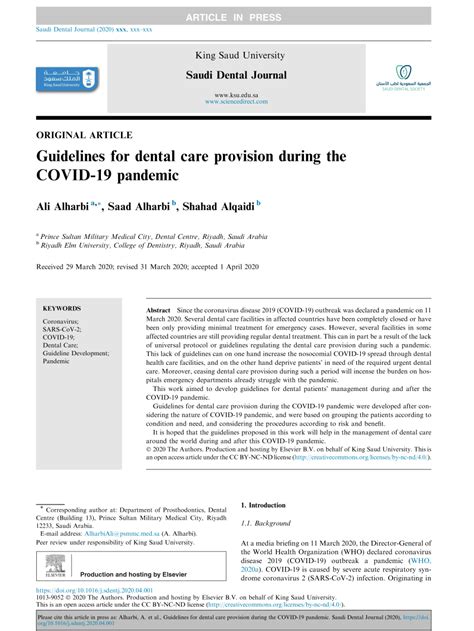 The unprecedented measures adopted to flatten the infection curve include enforced quarantine, curfews and lockdowns, travel restrictions, and limitations on economic activities and public life. (PDF) Guidelines for dental care provision during the ...