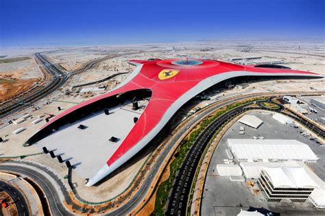 Abu dhabi, the capital of the uae, is a destination that satisfies every genre of travelers. Out of the Ordinary Design-The Ferrari World in Abu Dhabi by Benoy Architects | Homesthetics ...
