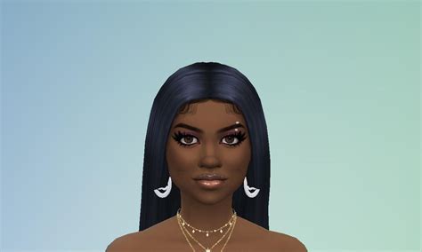 My New Sim Is Giving Me Sza And I Love It Rthesims