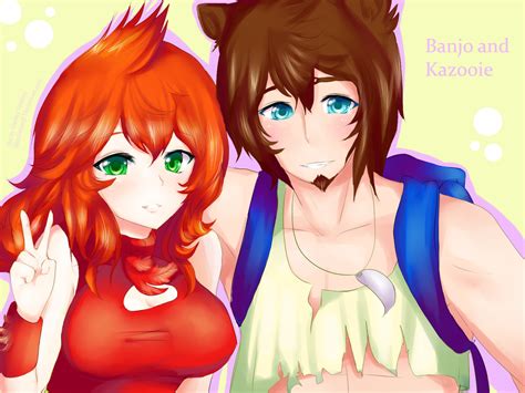 Commission Banjo And Kazooie By Skittleeyes On Deviantart