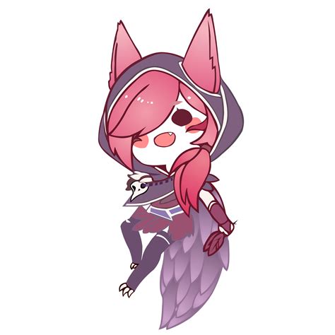 Chibi Xayah Vector By Moxariapph On Deviantart