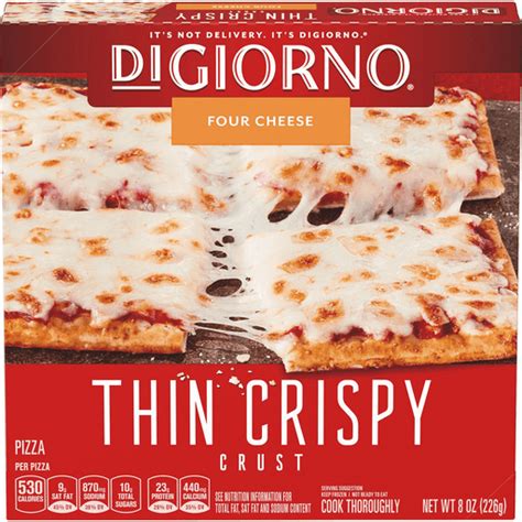 Digiorno Pizza Thin Crispy Crust Four Cheese Caseys Foods