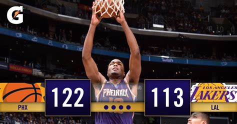 It doesn't matter where you are, our basketball. Lakers vs Suns: El mediático Lonzo Ball choca contra el ...