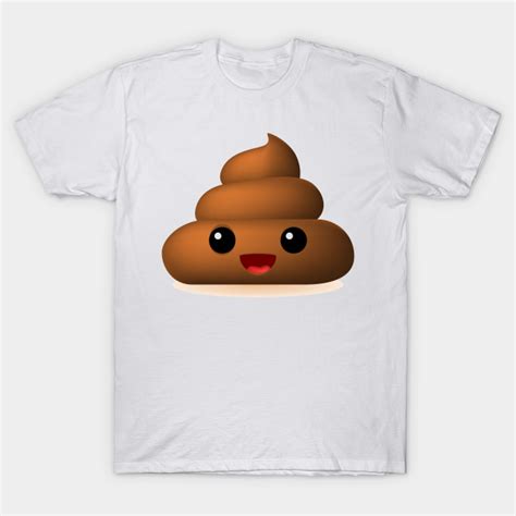 Smiling Poop Emoji Poop Emoji T Shirt Teepublic Uk