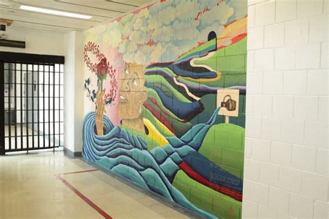 Female Inmates Create Art Mural Inside Rikers Island With Groundswell