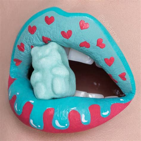 Sending You Love ️ Brought To You By Sugarbearhair Lip Art Created
