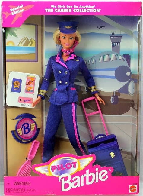We Girls Can Do Anything Career Collection Pilot Barbie Special Edition
