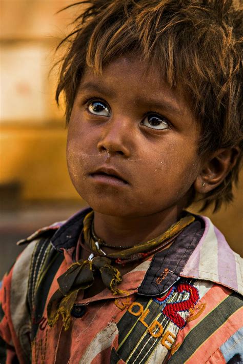 Poor Boy In The Street Of Jaisalmer Rehahnphotography Poor