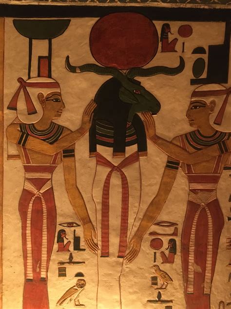 Khnum Isis And Nephthys Illustration World History Encyclopedia