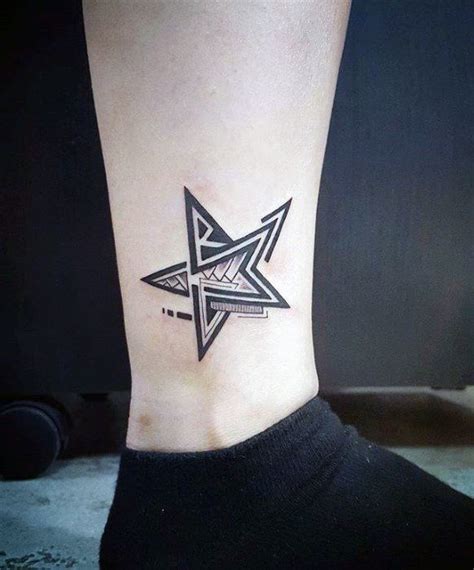 The Star Tattoo Different Variants And Meanings Tattooswin