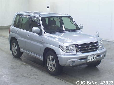 2004 Mitsubishi Pajero Io Silver For Sale Stock No 43923 Japanese
