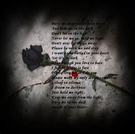 A Dark Love Poem Romantic Love Poems Love Poems Beautiful Lyrics