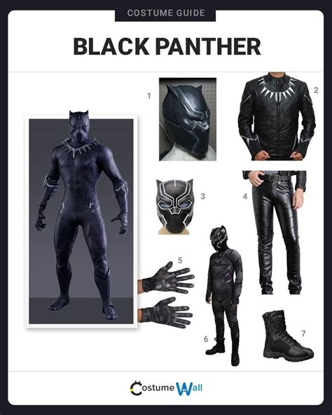 Dress Like Black Panther Black Panther Costume Black Panther