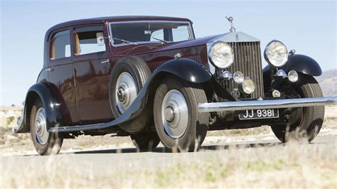 1933 Rolls Royce Phantom Ii Continental Sport Touring Saloon By Barker