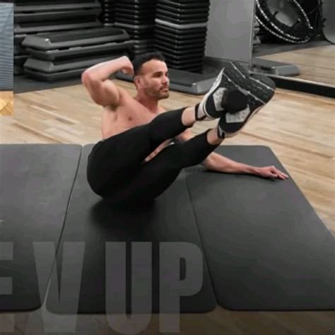 Left Weighted Side V Ups Exercise How To Workout Trainer By Skimble