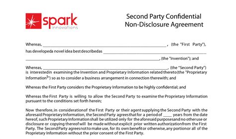 When i was working on an nda with a navy. When to use a non-disclosure agreement | NDA use | Spark ...
