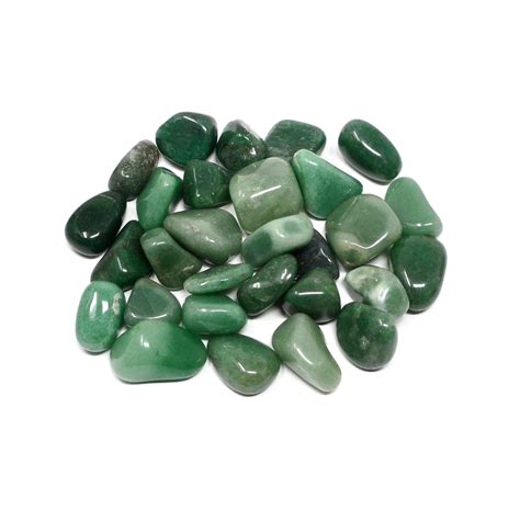 Aventurine, Green, tumbled, 8oz | The Crystal Man
