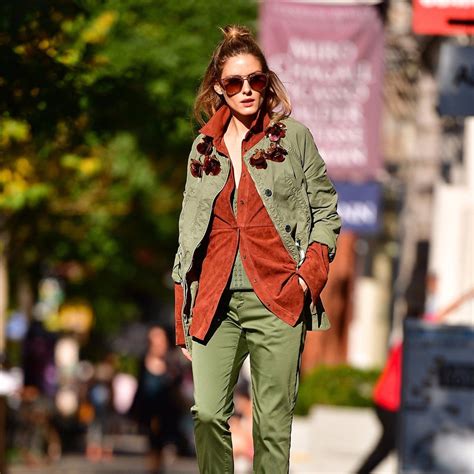 Olivia Palermo Cant Stop Wont Stop Wearing This Color Olivia